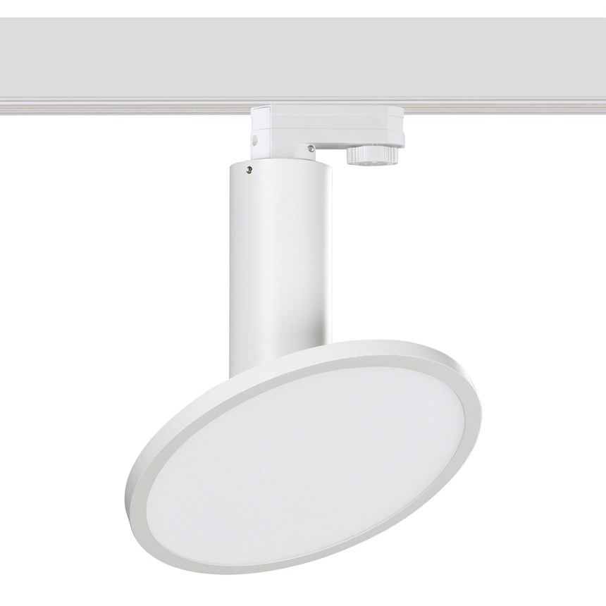 ACB Morgan Foco Carril LED 18W 3000K blanco texturado T384610B