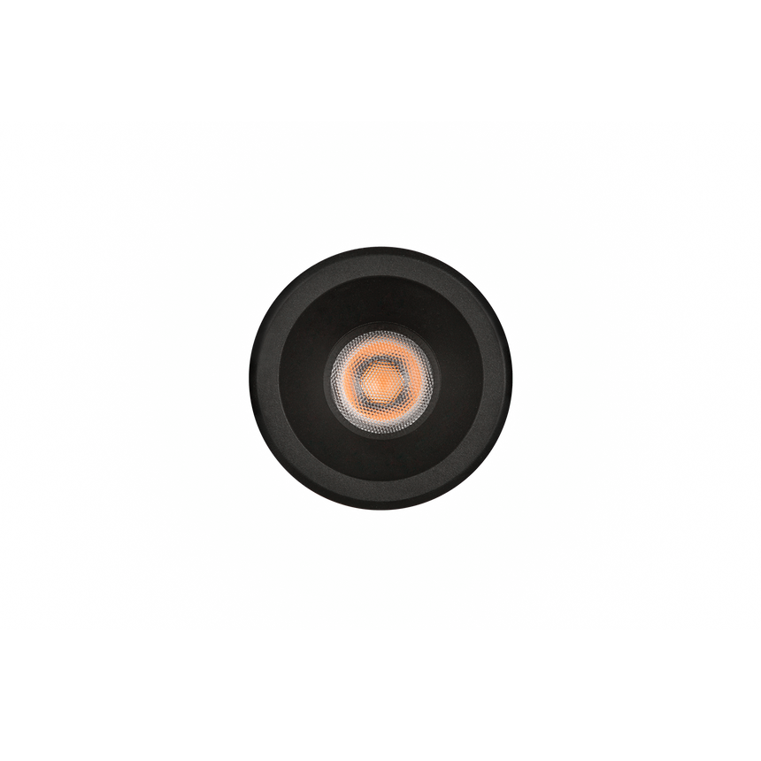 ACB Move Empotrable baño Circular Negro LED COB 5W 2700K 380lm IP44 E3984090N