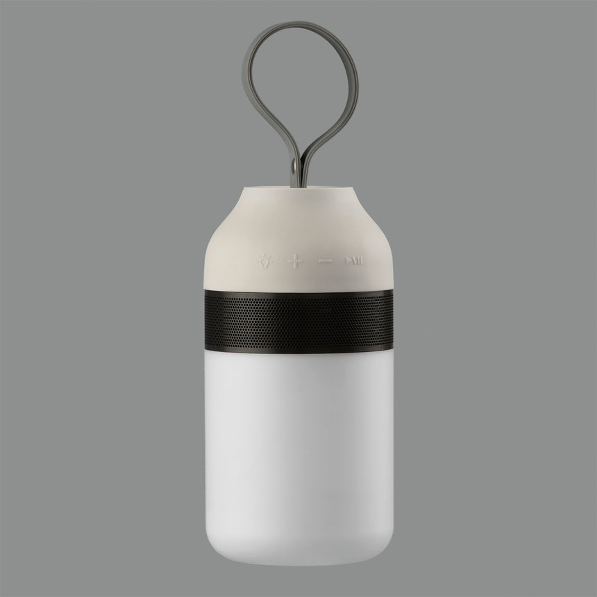 ACB Move It Lámpara mesa LED portátil regulable táctil y altavoz Bluetooth gris 4000K S81731GR