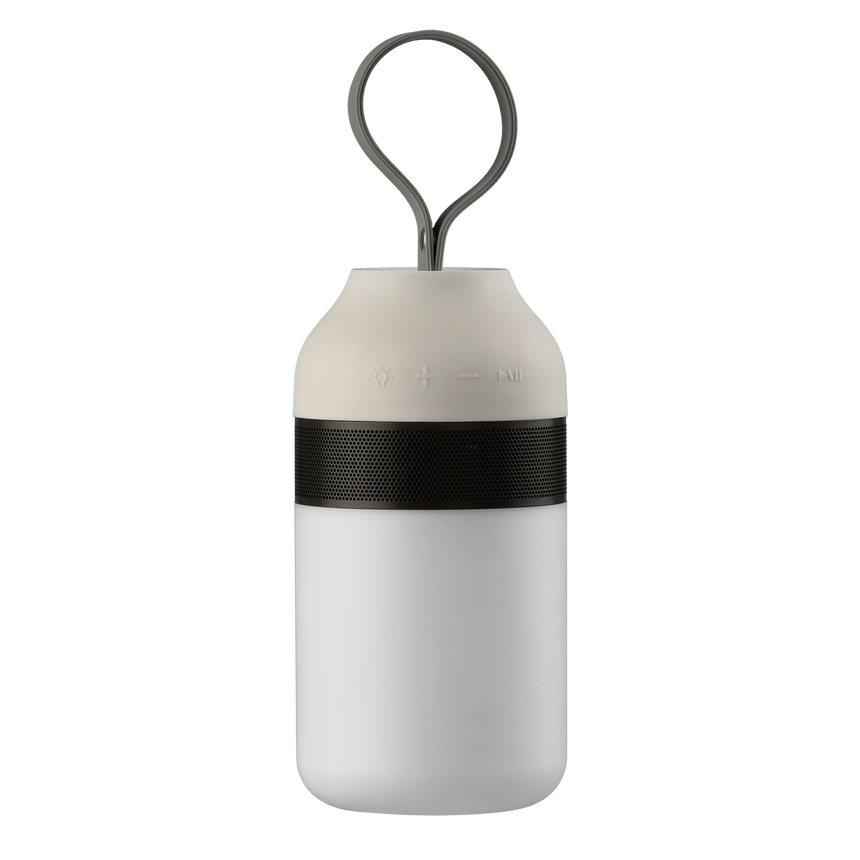 ACB Move It Lámpara mesa LED portátil regulable táctil y altavoz Bluetooth gris 4000K S81731GR