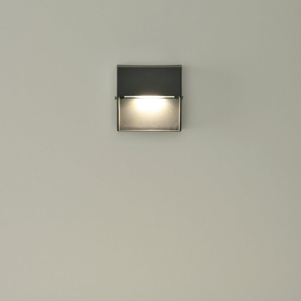 ACB Nashira 16/2062 Textured Anthracite Wall Light, LED 1x4W 3000K 175lm, IP65 A2062000GR