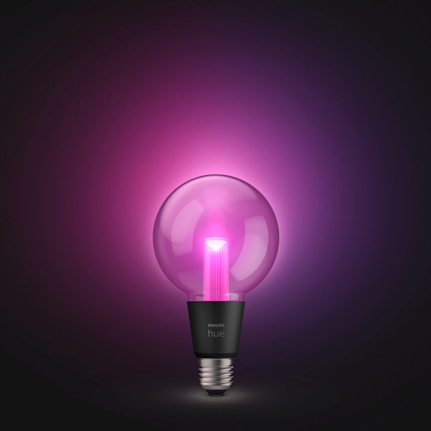 Philips Hue White and Color Ambiance Bombilla globo Lightguide RGBW E27 6,8W 500lm 41915500 - imagen 3