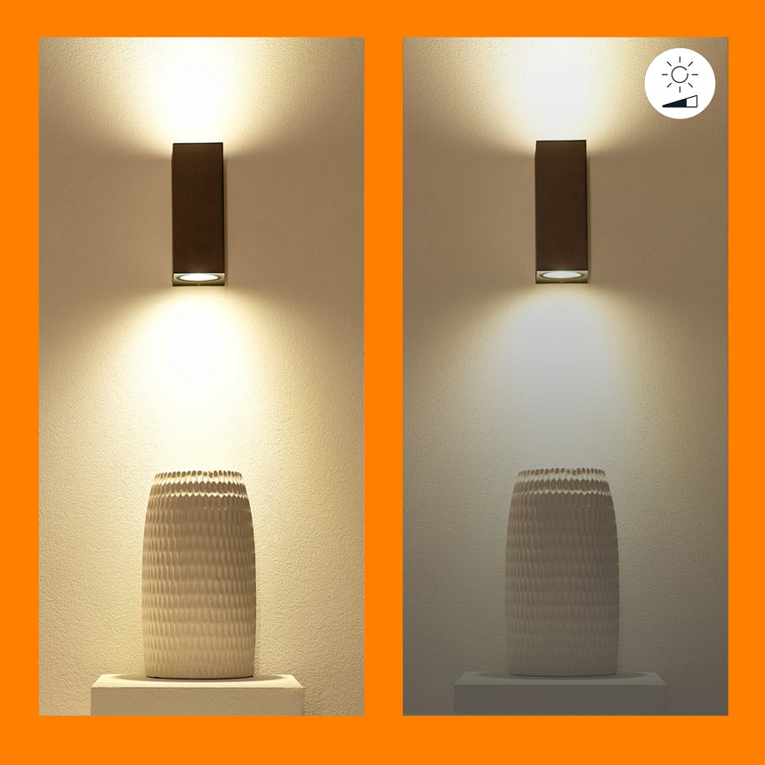 WiZ White and Color Ambiance Aplique Negro 5W 690lm 55461000