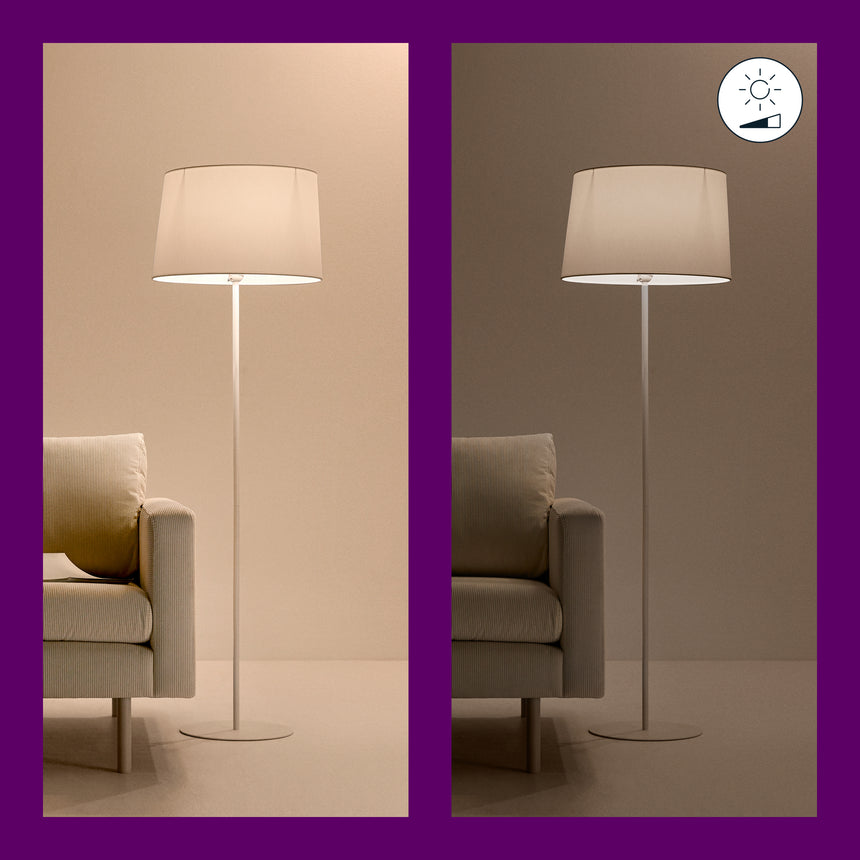 WiZ White and Color Ambiance Lámpara de mesa RGBW 10,5W 800lm (2 uds) 9514554177 - imagen 9 | Philips