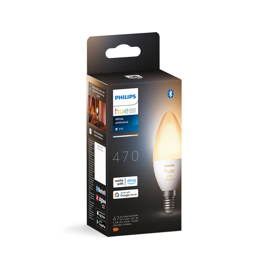 Philips Hue Bombilla White Ambiance E14 5W 871951435665800 470lm - imagen 8