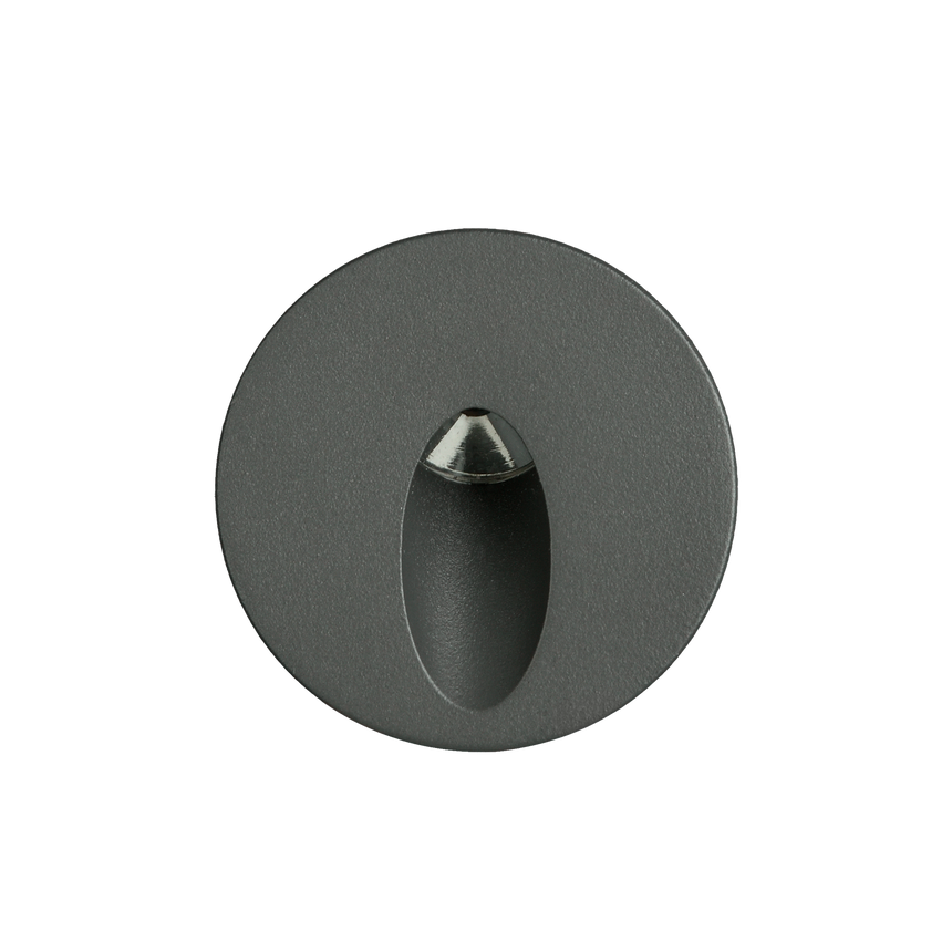 ACB Orion Recessed 2063/6 Textured Anthracite, LED 3W 3000K 60lm, CRI80 I IP65 E2063000GR