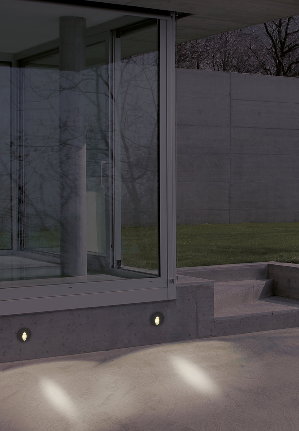 ACB Orion Recessed 2063/6 Textured Anthracite, LED 3W 3000K 60lm, CRI80 I IP65 E2063000GR