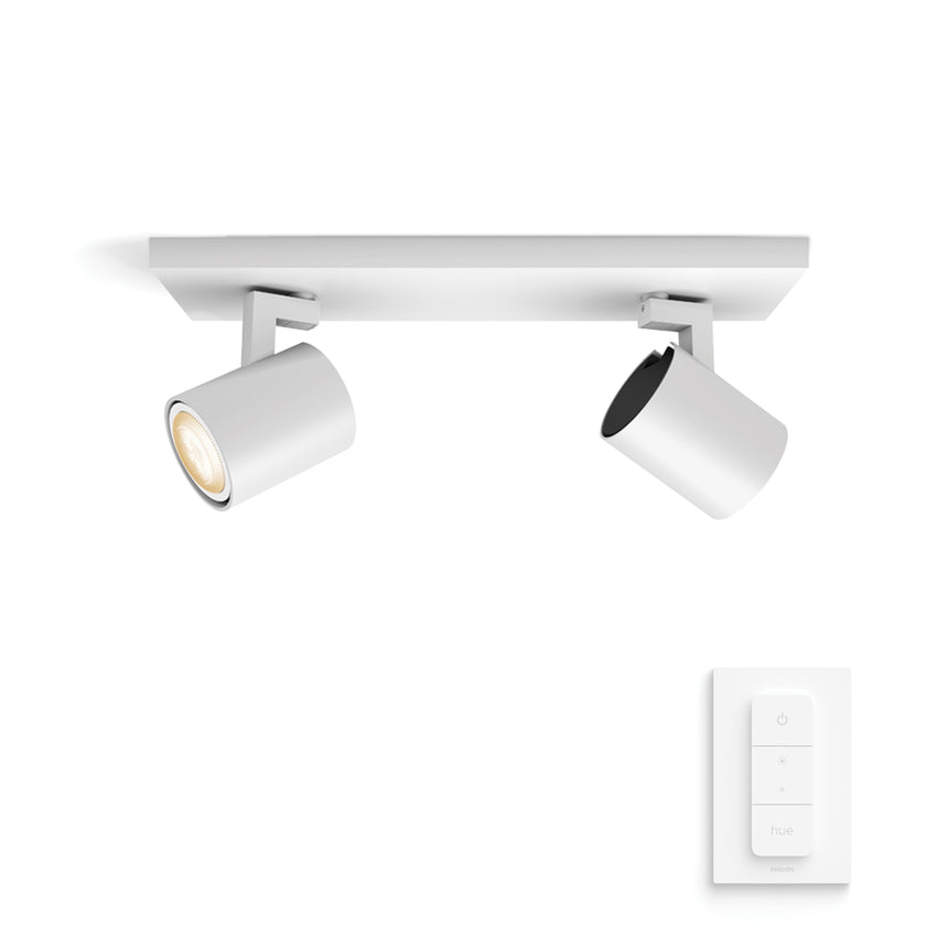 Philips Hue Foco 2 luces Runner blanco White Ambiance 5W 6500K 350lm 33814200 - vista alternativa