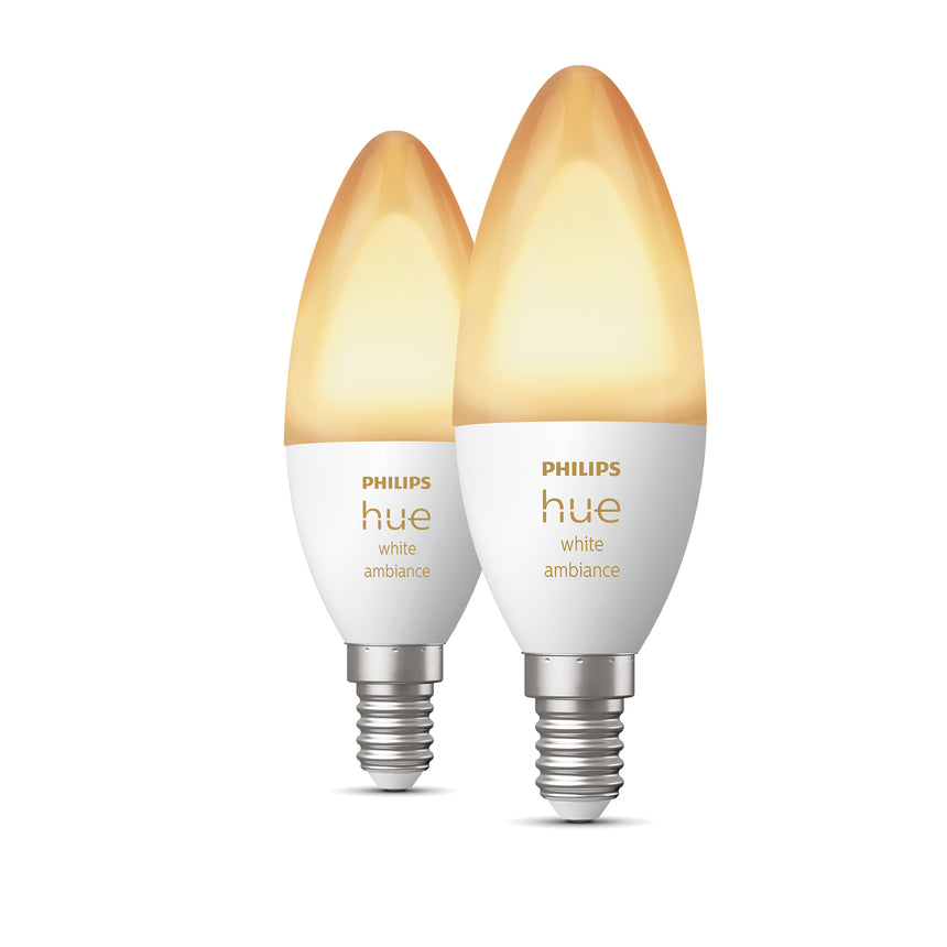 Philips Hue Bombilla White Ambiance E14 5W 470lm 35673300 - vista alternativa