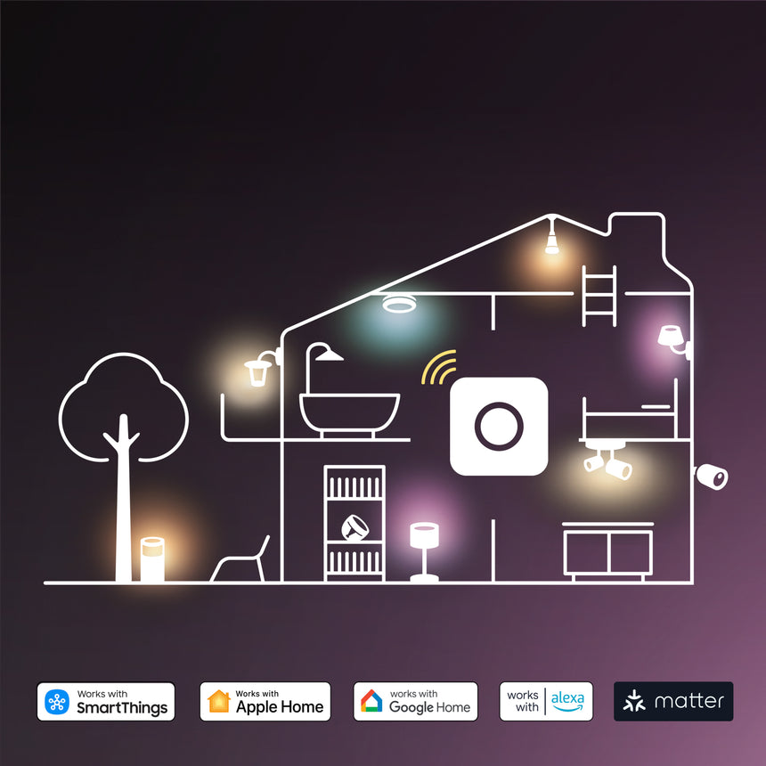 Philips Hue White and Color Ambiance Bombilla Essential RGBW 8W 806lm (3 uds) 87211