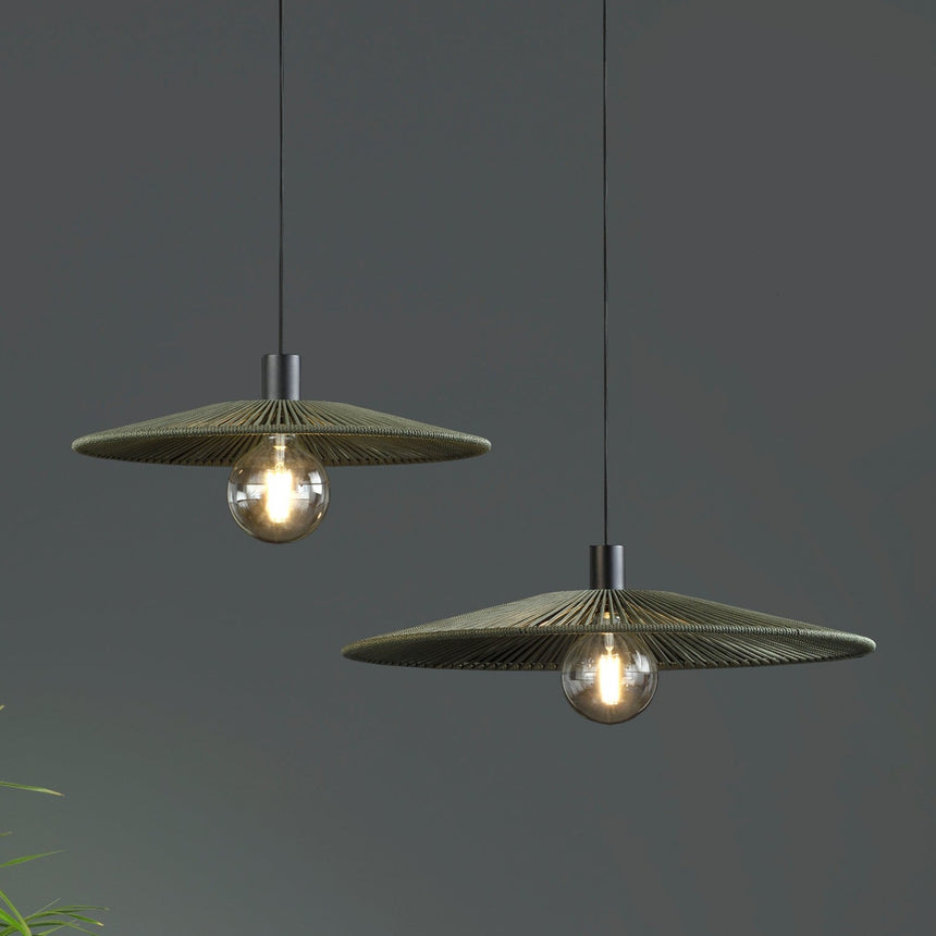 ACB Conjunto Florón "Tipo B" Colgante Negro 81CON3913N