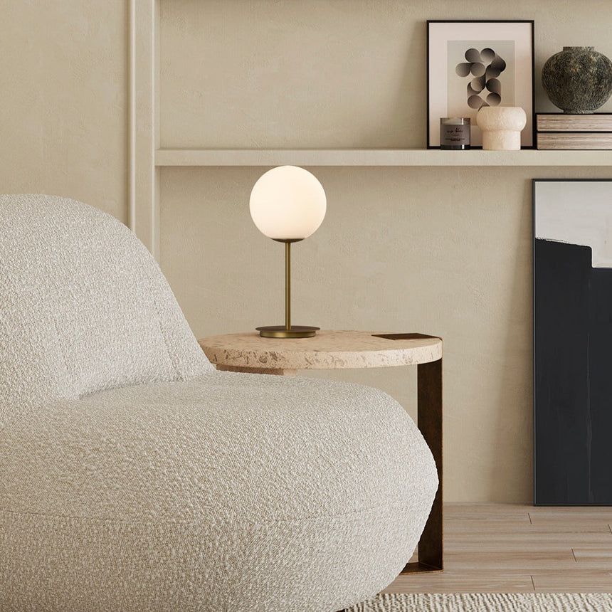 ACB Parma Sobremesa LED oro viejo mate/opal E27 15W S3946080O