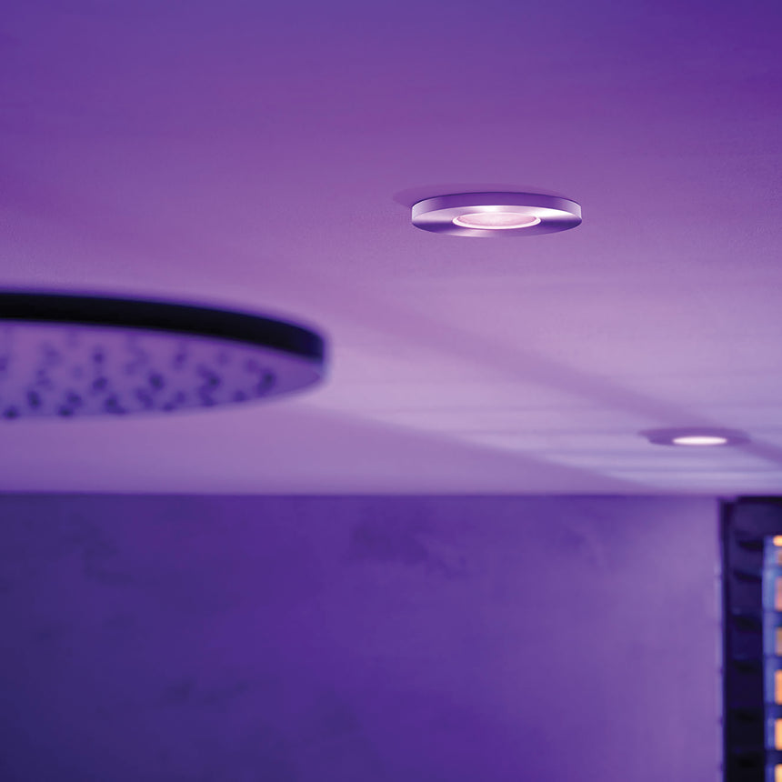 Philips Hue White and Color Ambiance Empotrable Xamento plata RGBW 6W IP44 871951435539200 (3 uds) - imagen 3