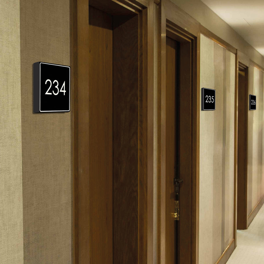 ACB Picto Aplique LED Negro Texturado/Opal 3W 3000K A356310NC