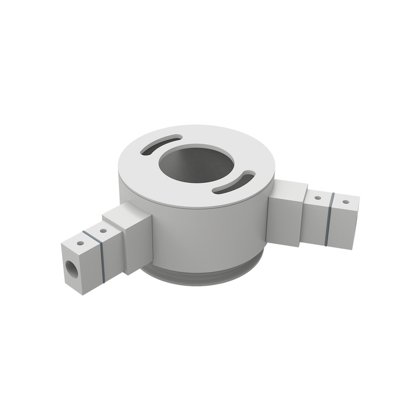 ACB Pipe Union L 120 blanco texturado K1002147B