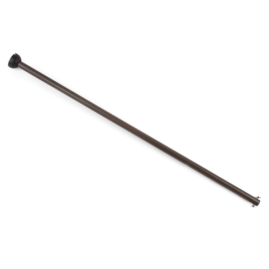 Faro Tija ventilador Nassau negro 91cm