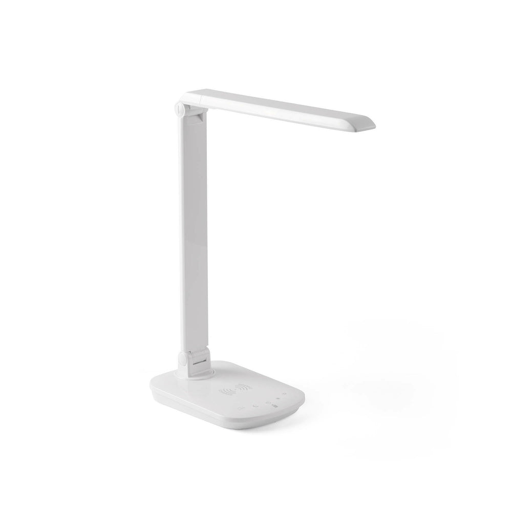 Faro ANOUK White induction charging table lamp 53416