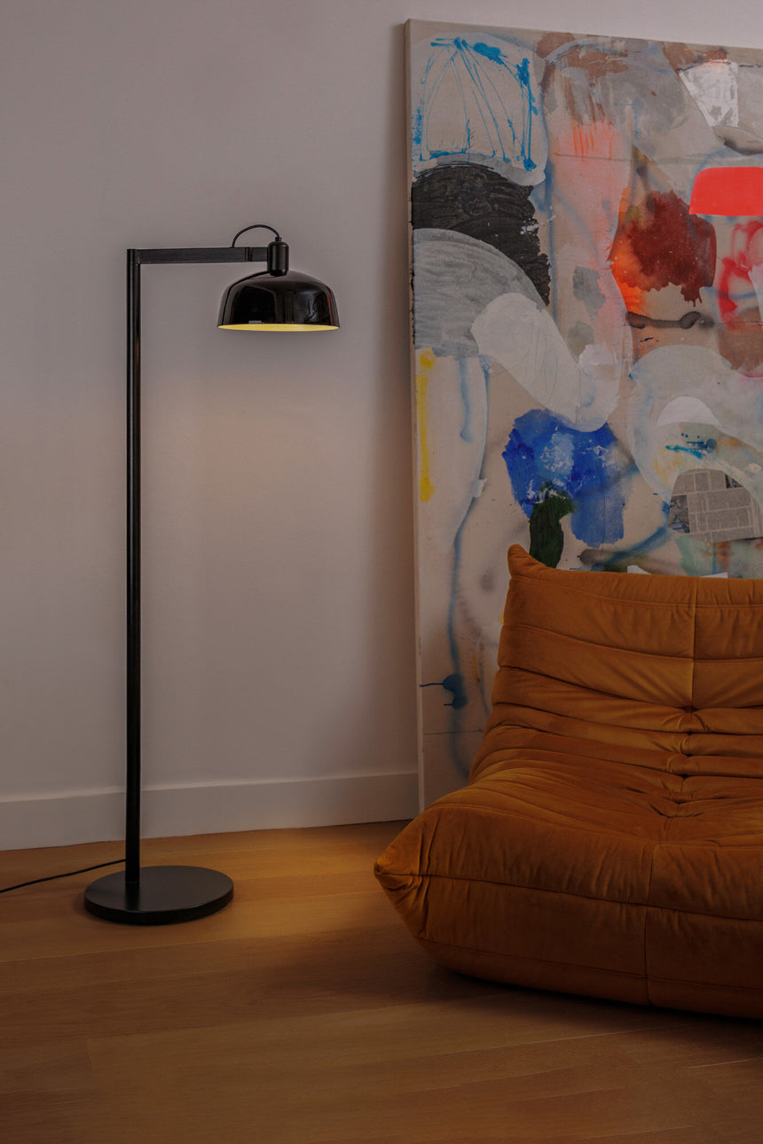 Faro TATAWIN Black living room floor lamp 20336-120