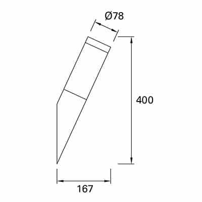 Forlight KORAL PX-0098-BLA Wall Lamp Koral 1L white