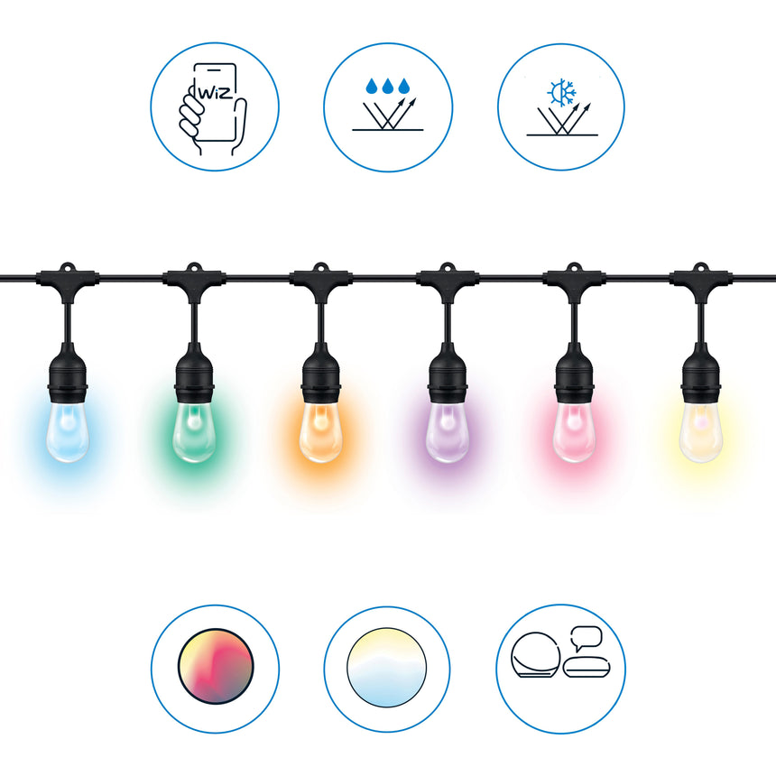 WiZ Tira Negro LED 8W 120lm 55445000 - imagen 9 | Philips