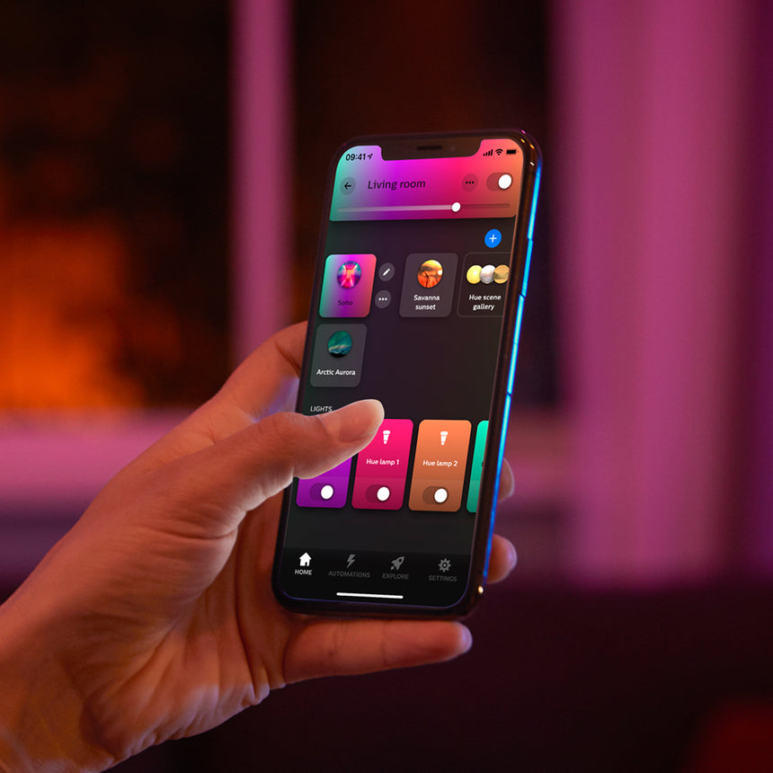 Philips Hue White and Color Ambiance Panel LED Surimu blanco RGBW 40W 2850lm 8721103044594 - imagen 7