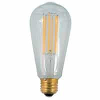Mantra Bombillas E27 LED E27 8W 2200K 800lm ST64 transparente R09206