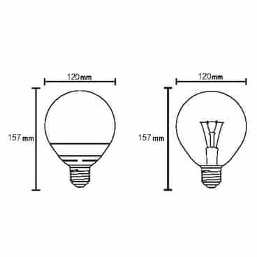 Mantra Bombillas E27 LED E27 20W 4000K 2000lm blanco R09213