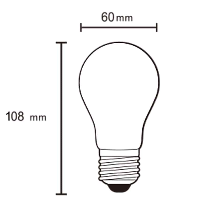 Mantra Bulbs E27 LED E27 12W 3000K 1480lm OPAL DIMMABLE R09252