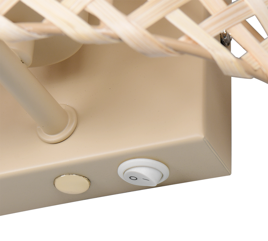 Aplique de pared Trio Bina beige R20101026 - vista 2