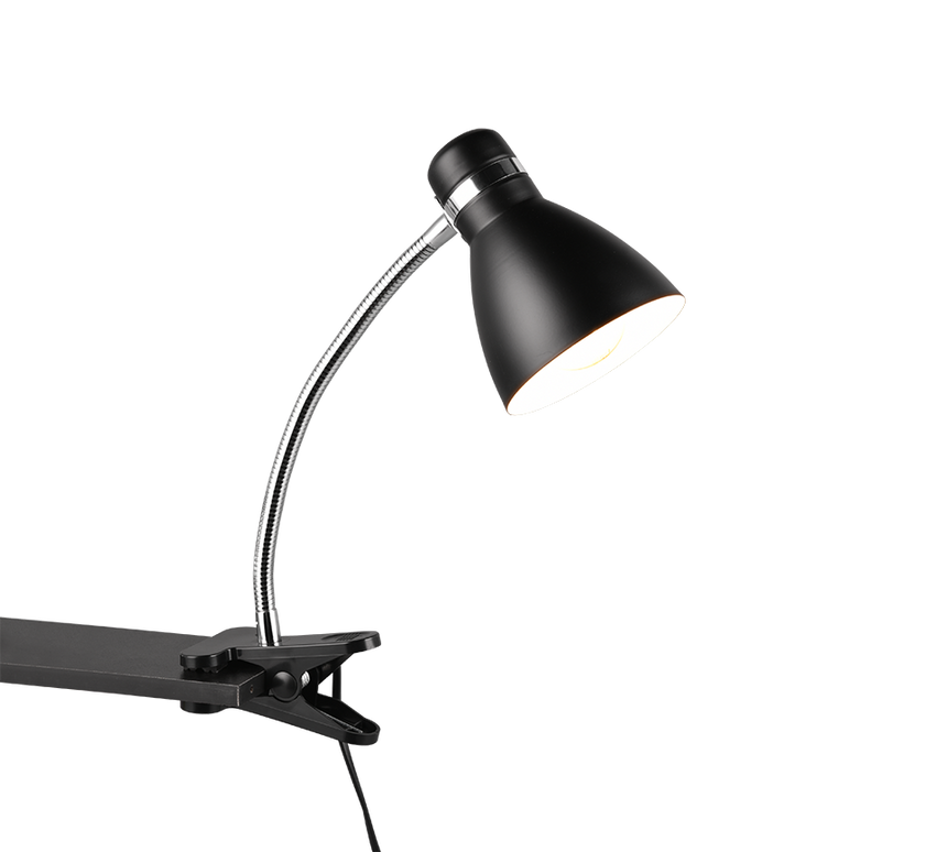 Plafón de techo Trio Harvey LED negro mate 2700K Ø11cm R20731232