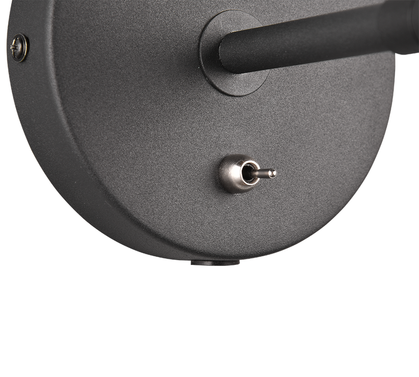 Aplique de pared Trio Enzo LED negro mate 3000K R20781732