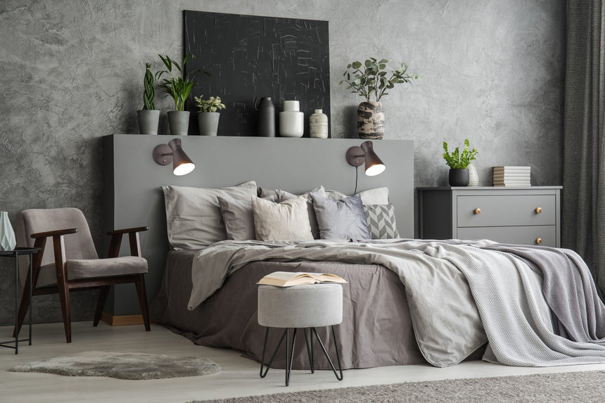 Aplique de pared Trio Enzo LED negro mate 3000K R20781732