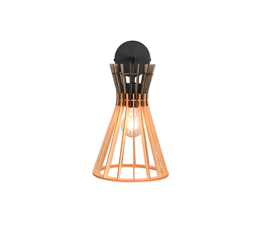 Aplique de pared Trio Alice negro mate R21861736 - vista 3