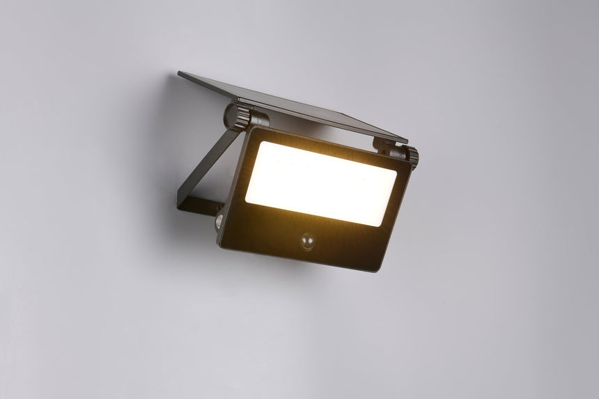 Aplique de exterior Trio Moura estera negra R22106132