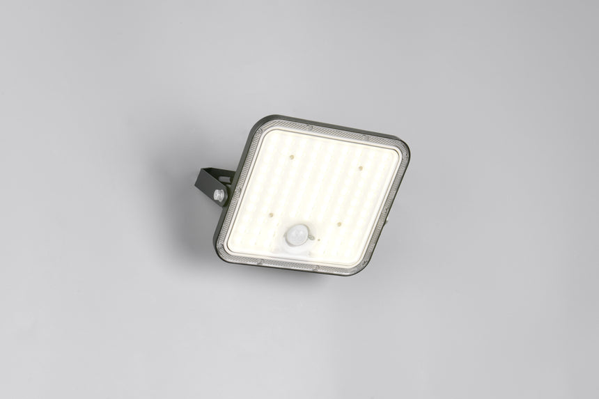 Aplique de exterior Trio Acora LED negro mate solar 4000K IP65 R22189132