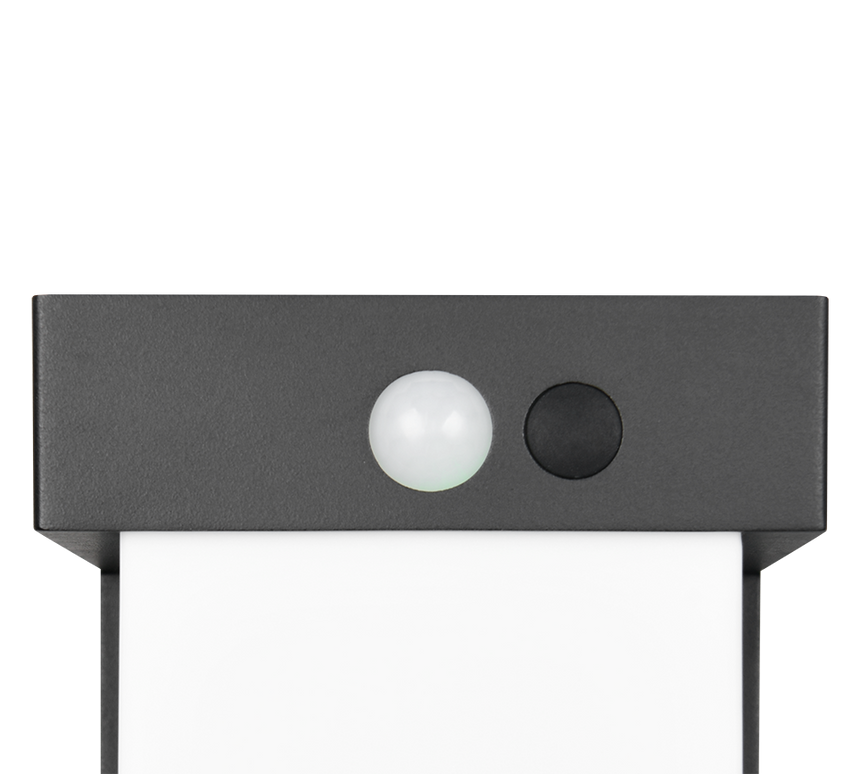 Aplique de exterior Trio Colombo LED solar portátil negro mate 4000K con sensor IP44 R23286132 - vista 3