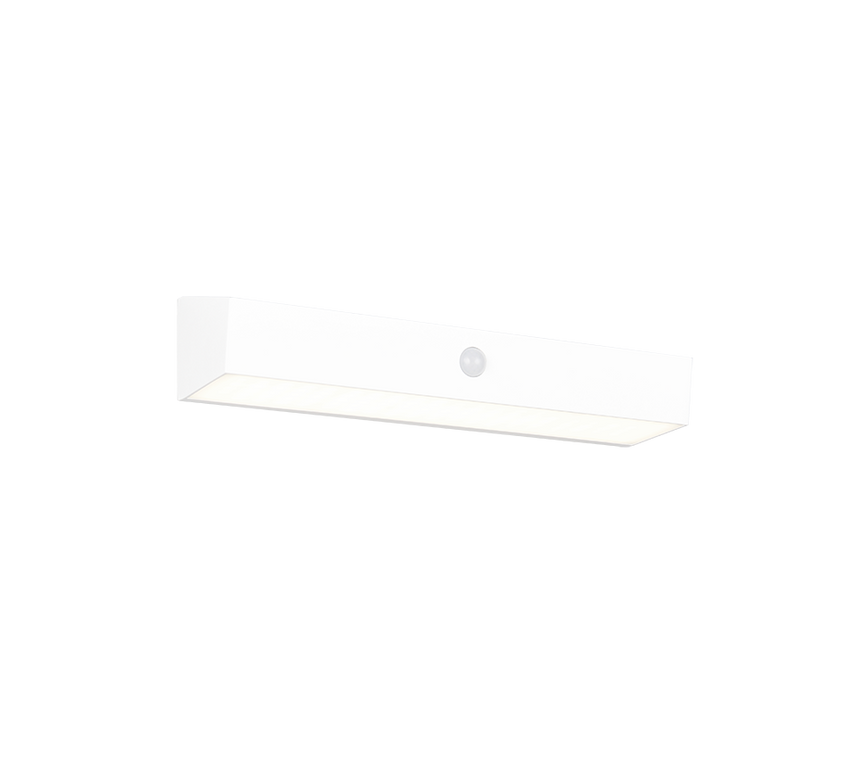 Aplique de exterior Trio Silves LED solar portátil blanco 4000K con sensor USB IP44 R23306101