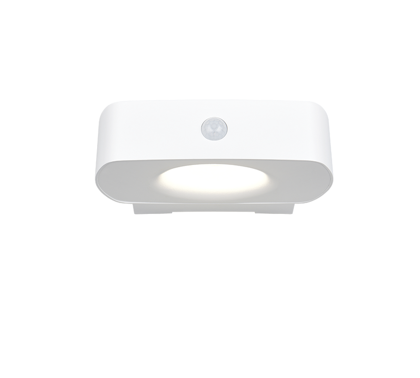 Aplique de exterior Trio Bilbao LED solar portátil blanco 4000K con sensor IP44 R23336201 - vista 3