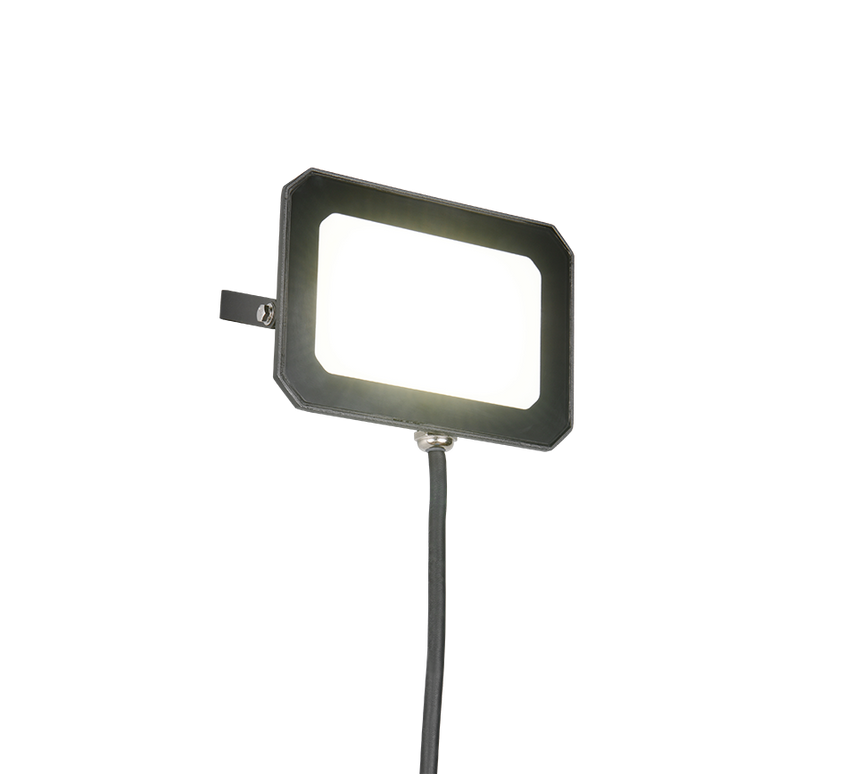 Aplique de exterior Trio Funchal LED negro mate 4000K IP65 R23346232