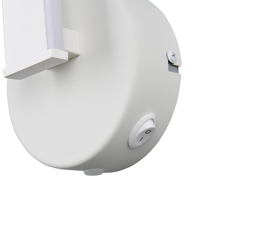 Aplique de pared Trio Ginko LED blanco mate 4000K 45,5cm R25791731 - vista 3