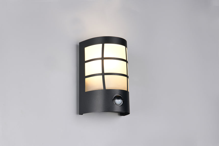 Aplique de exterior Trio Sintra LED negro mate 3000K IP44 R26459132