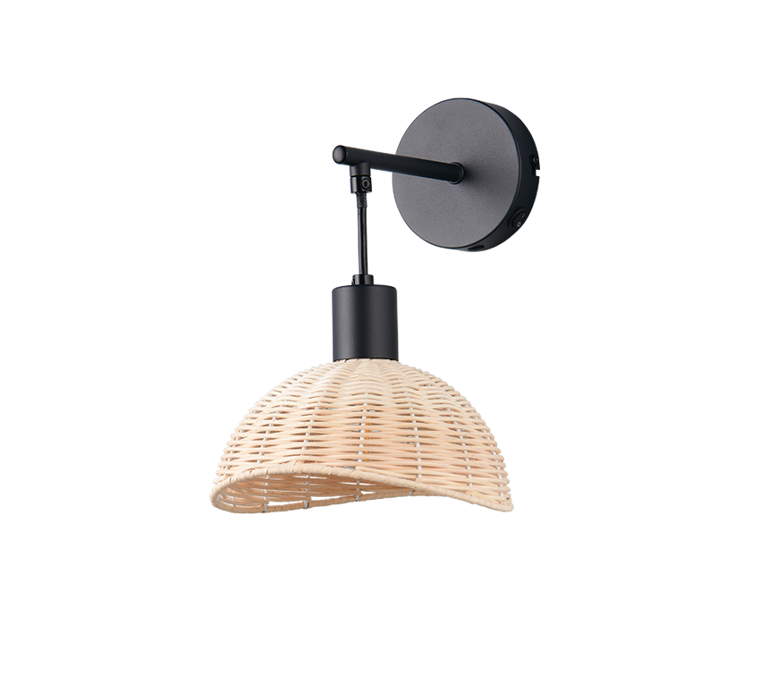 Aplique de pared Trio Calvi LED negro mate 2700K R26781732