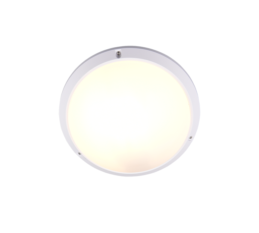 Aplique de exterior Trio Ambato LED blanco mate 2700K IP65 R26931631