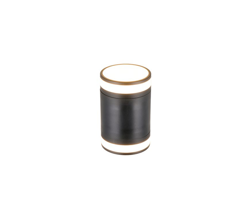 Aplique de exterior Trio Cusco LED negro mate 4000K IP44 R26962632