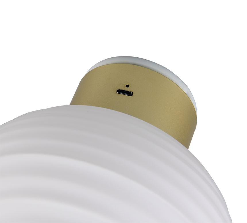 Aplique de pared Trio Earl LED latón mate táctil 3000K R27771101