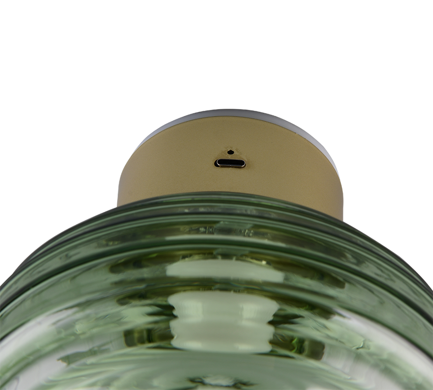 Aplique de pared Trio Earl LED latón mate táctil 3000K R27771115