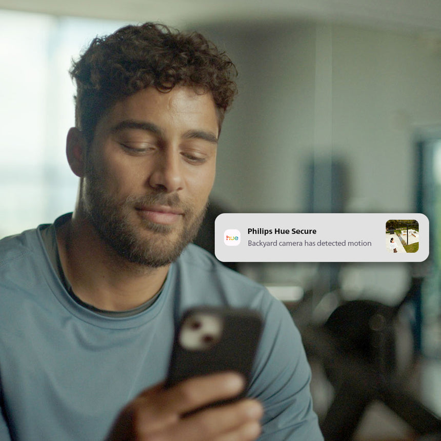 Philips Hue Security Cámara inteligente Secure blanco IP65 8721103045140 - imagen 5