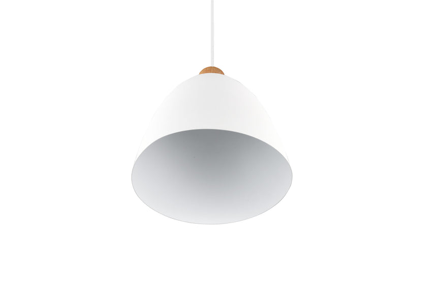 Trio Jagger White Mat Metal Pendant Lamp R30681031
