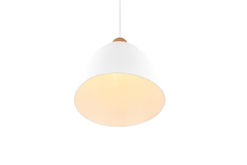 Trio Jagger White Mat Metal Pendant Lamp R30681031