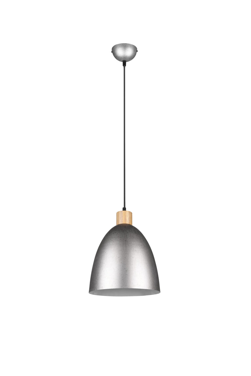Trio Jagger Antique Nickel Metal Pendant Lamp R30681067